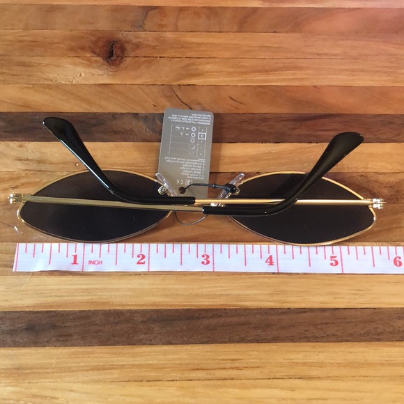 ❤️‍🔥 Small cat eye metal frame sunglasses! - Picture 4 of 5